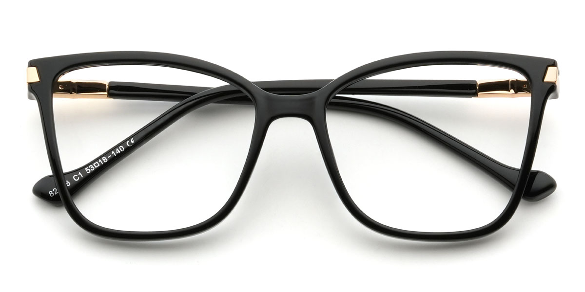 Noir Vasu Lunettes - Rectangle Glasses