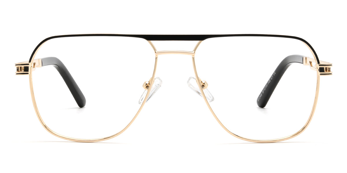 Or Noir Sinclair Lunettes - Aviator Glasses
