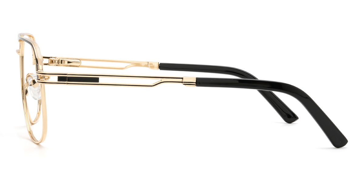 Or Noir Sinclair Lunettes - Aviator Glasses