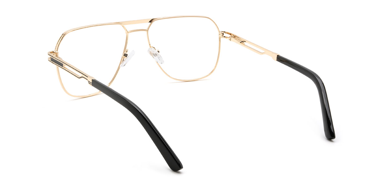 Or Noir Sinclair Lunettes - Aviator Glasses