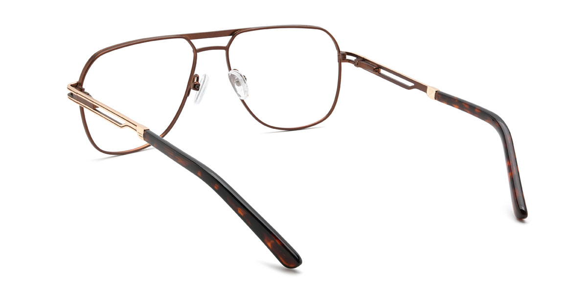 Marron Sinclair Lunettes - Aviator Glasses