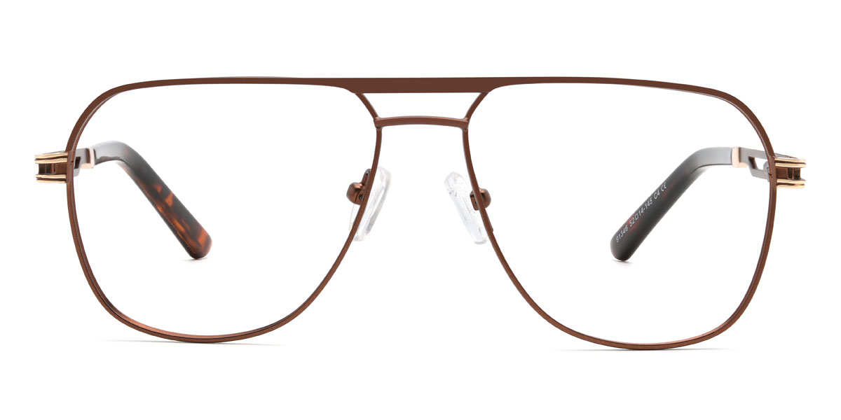 Marron Sinclair Lunettes - Aviator Glasses