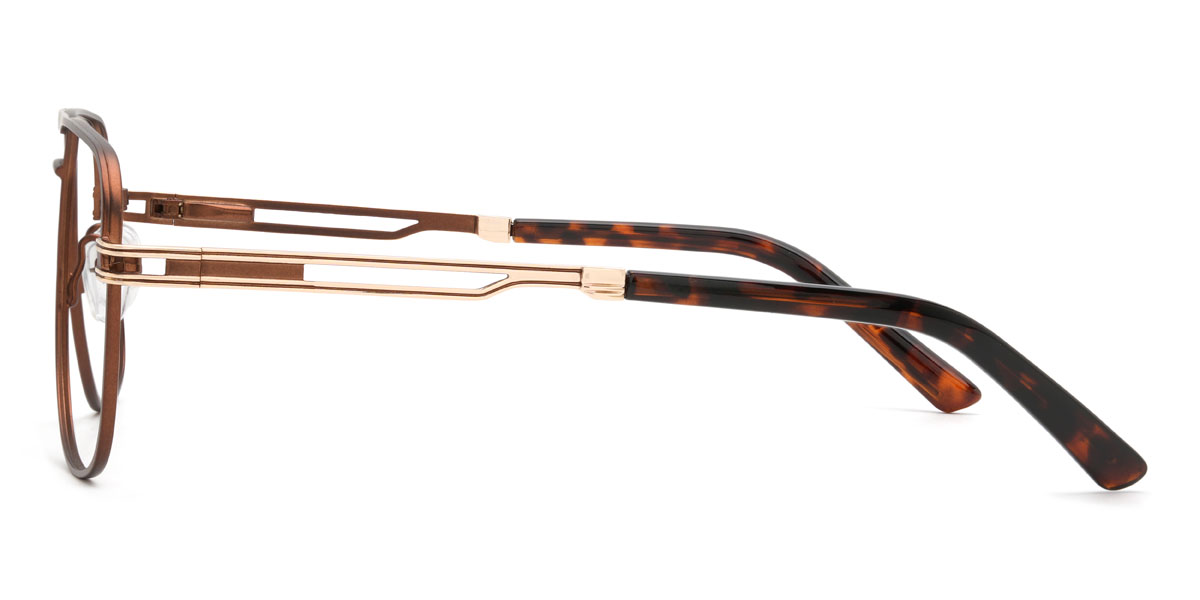 Marron Sinclair Lunettes - Aviator Glasses