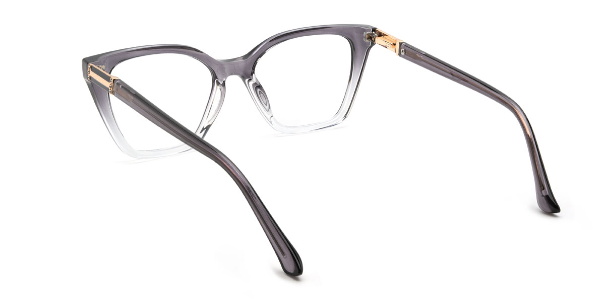 Dégradé Gris Ronit Lunettes - Cat Eye Glasses