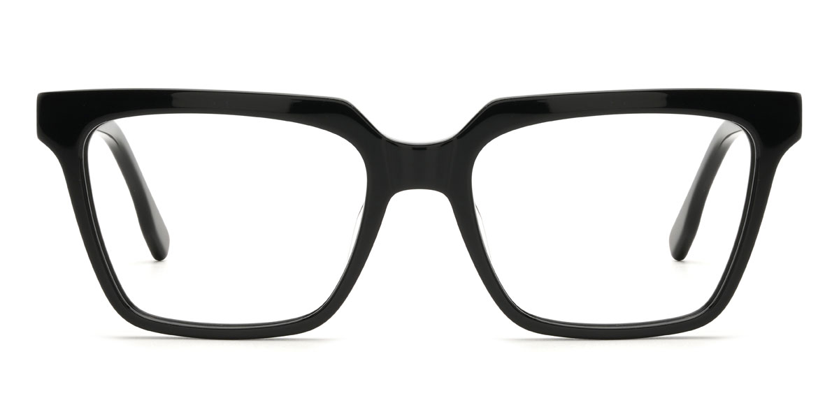 Noir Amrit Lunettes - Rectangle Glasses