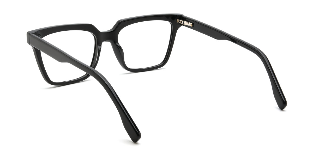 Noir Amrit Lunettes - Rectangle Glasses