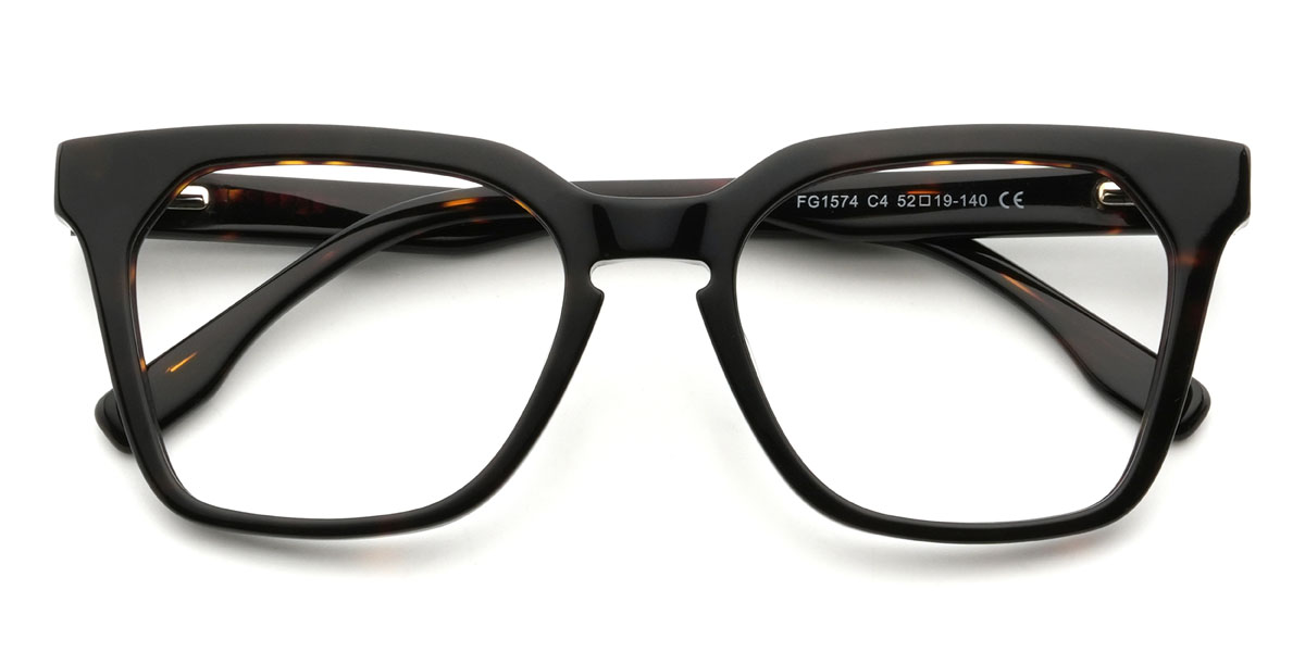 Écaille Patel Lunettes - Rectangle Glasses