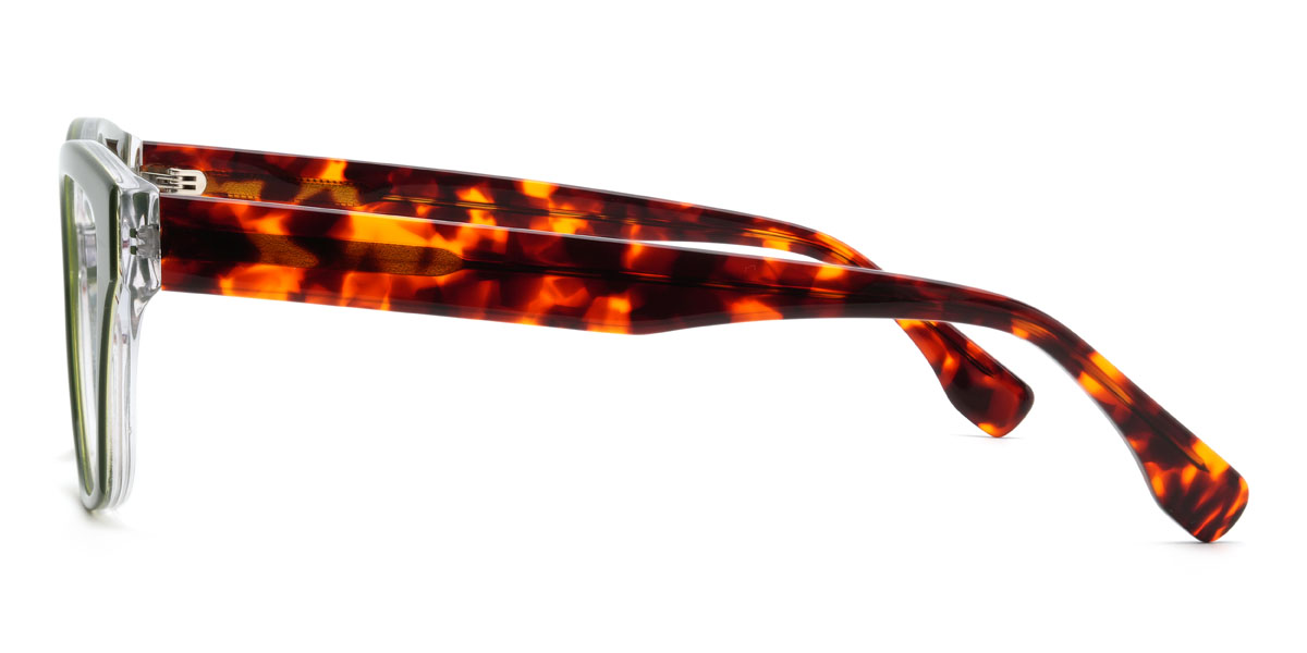 Vert foncé Kamilia Lunettes - Rectangle Glasses