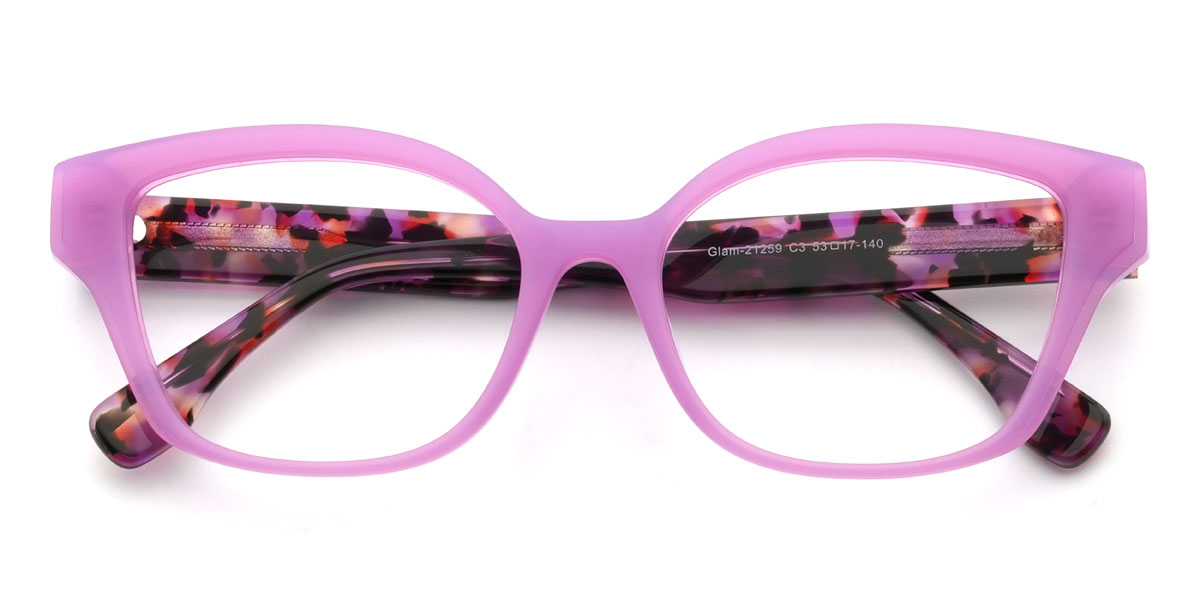 Pourpre Kamilia Lunettes - Rectangle Glasses