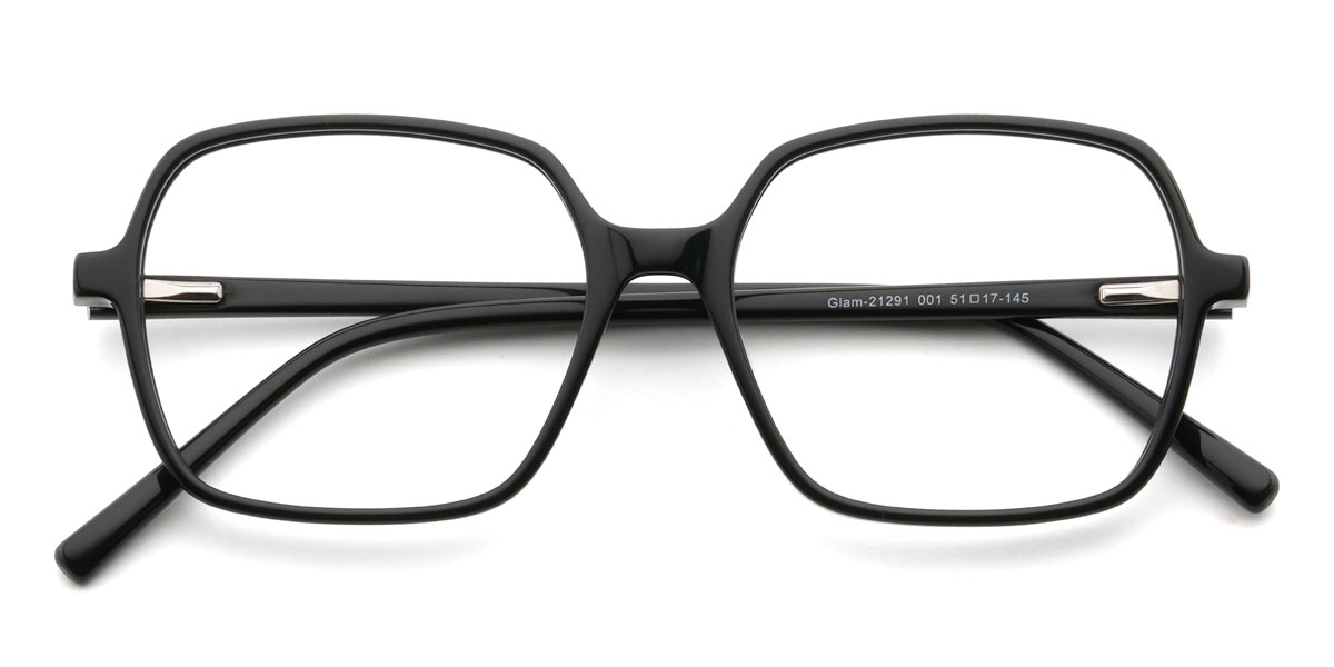 Noir Heinrich Lunettes - Rectangle Glasses