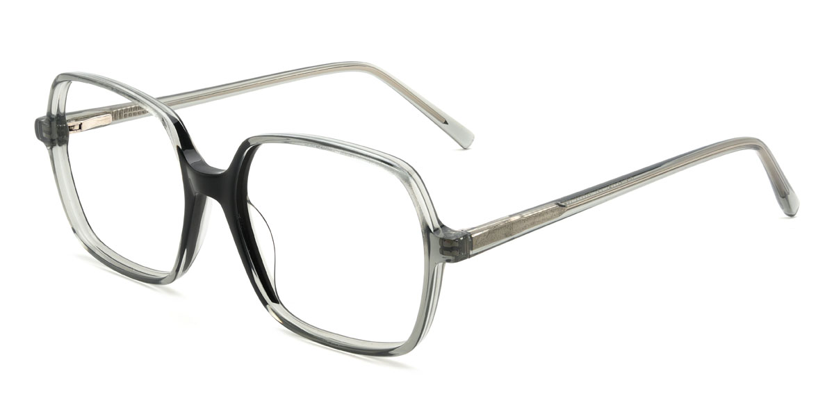 Clair Gris Heinrich Lunettes - Rectangle Glasses