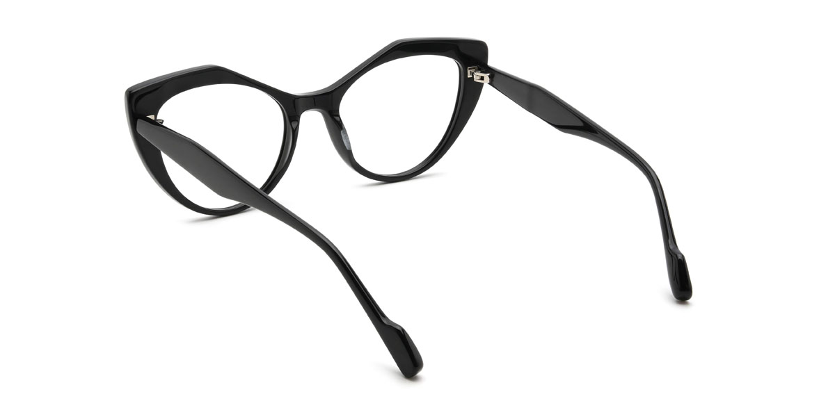 Noir Alvina Lunettes - Cat Eye Glasses