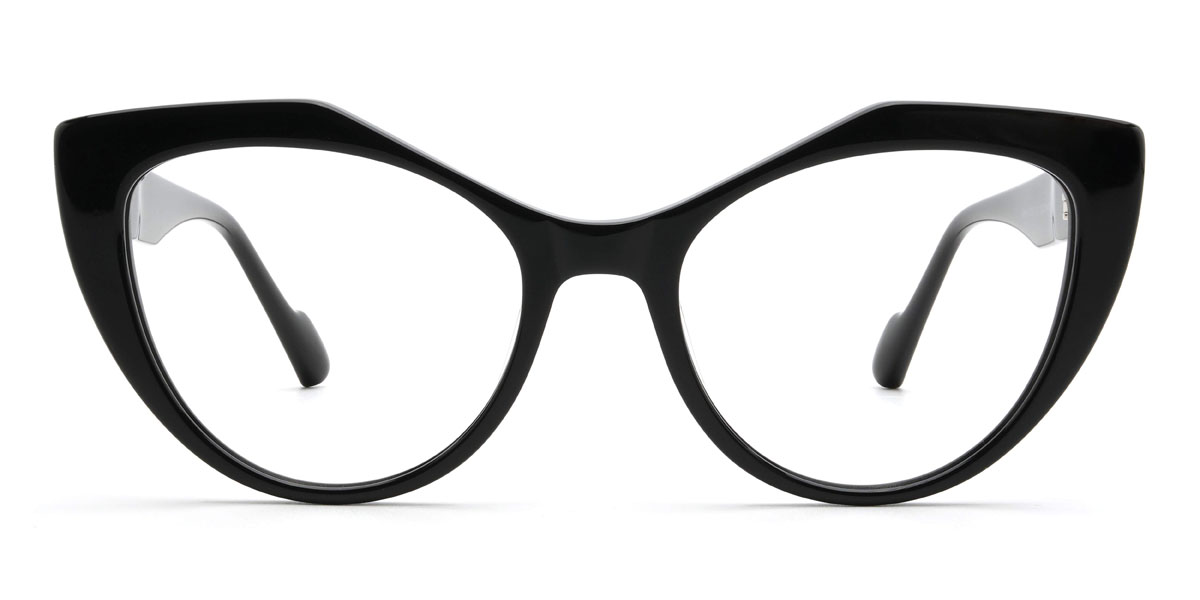Noir Alvina Lunettes - Cat Eye Glasses