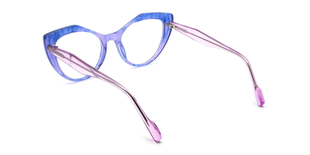 Bleu Violet Alvina Lunettes - Cat Eye Glasses