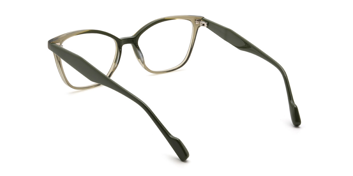 Olive Vert Loralai Lunettes - Cat Eye Glasses
