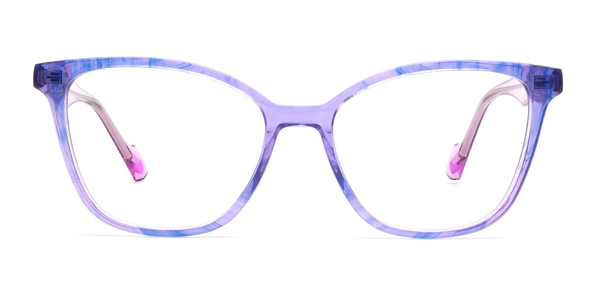 Bleu Violet Loralai Lunettes - Cat Eye Glasses