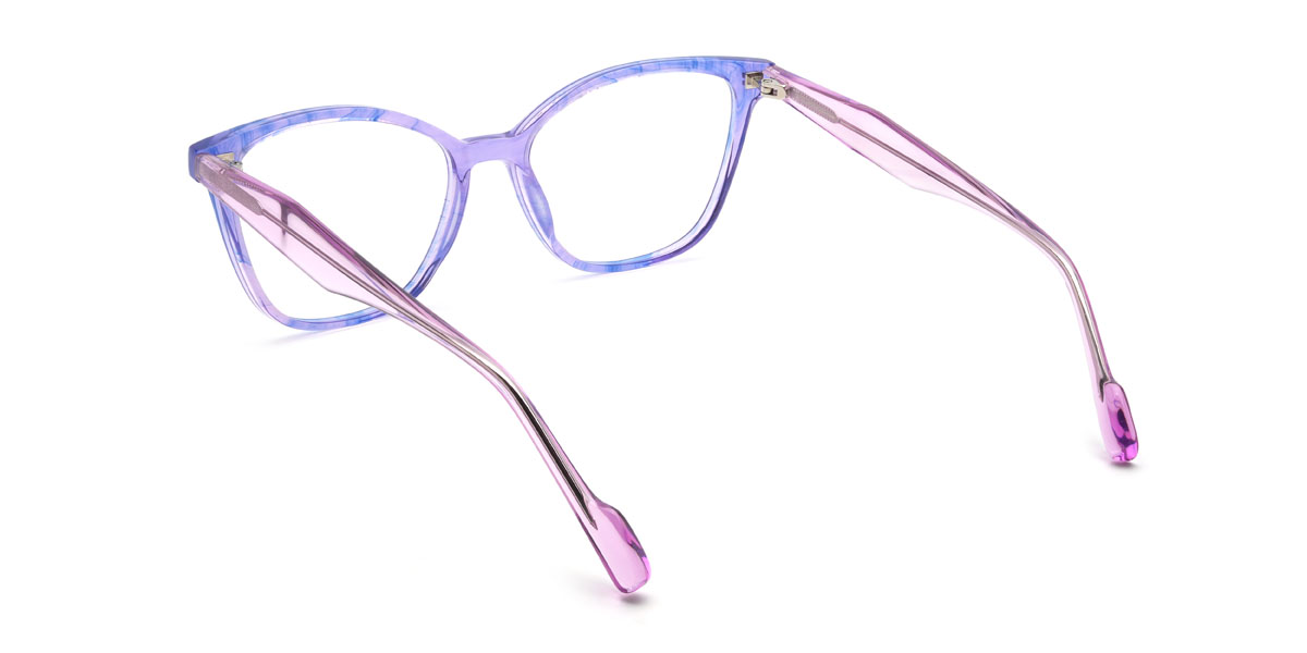 Bleu Violet Loralai Lunettes - Cat Eye Glasses