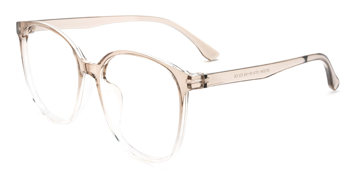 Gradient Tawny Marlin Glasses - Square Glasses