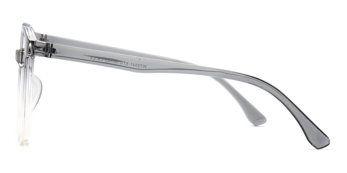 Gradient Grey Marlin Glasses - Square Glasses