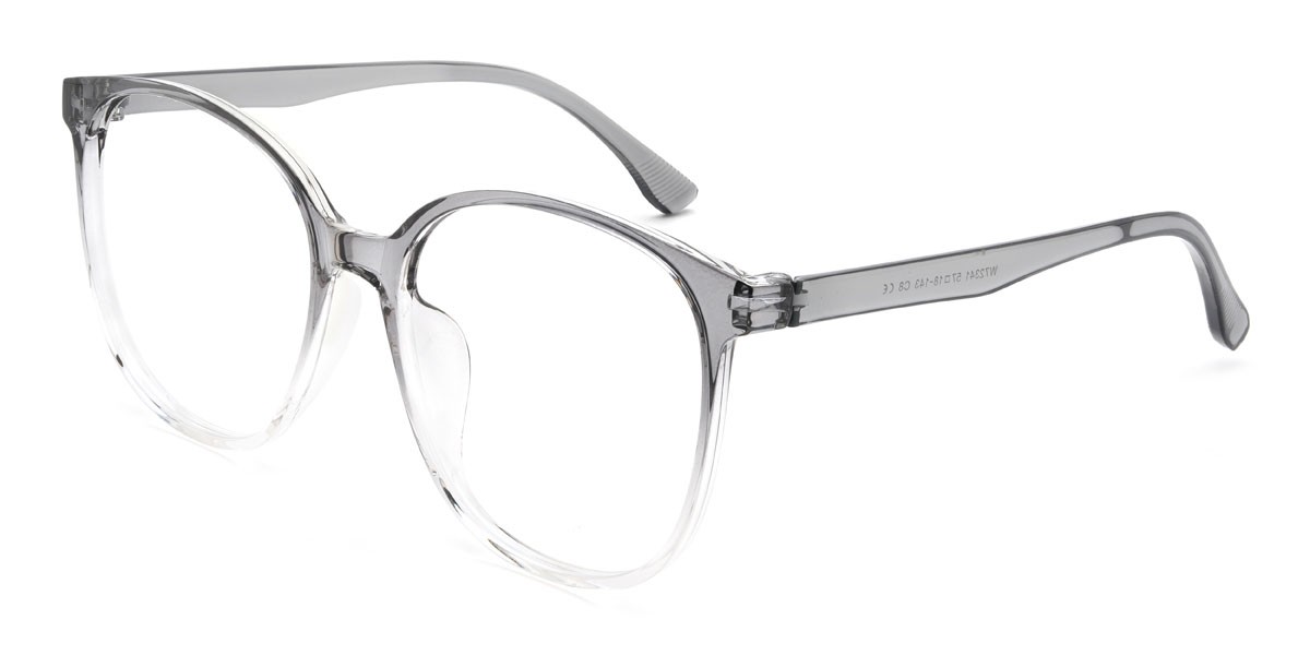Gradient Grey Marlin Glasses - Square Glasses