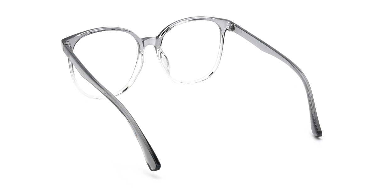 Gradient Grey Marlin Glasses - Square Glasses