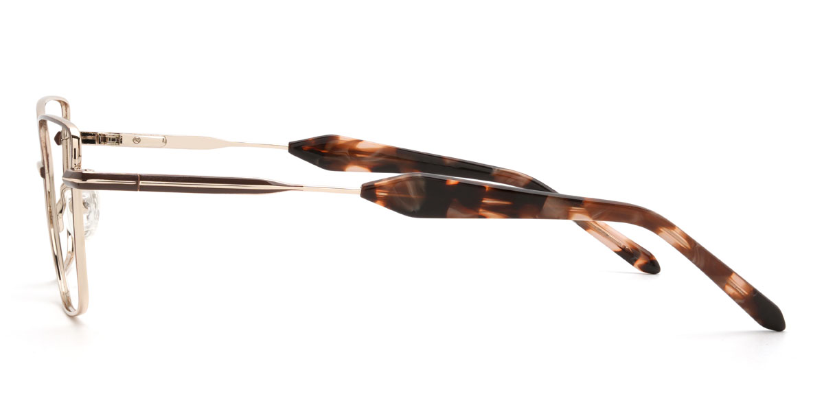 Arany barna Jessenia Szemüveg - Rectangle Glasses