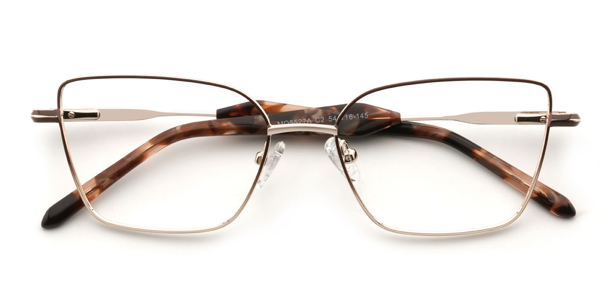 Arany barna Jessenia Szemüveg - Rectangle Glasses