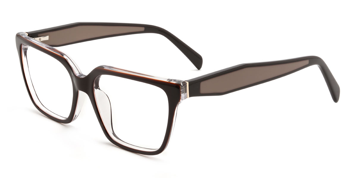 Marrón Raelin Gafas - Rectangle Glasses