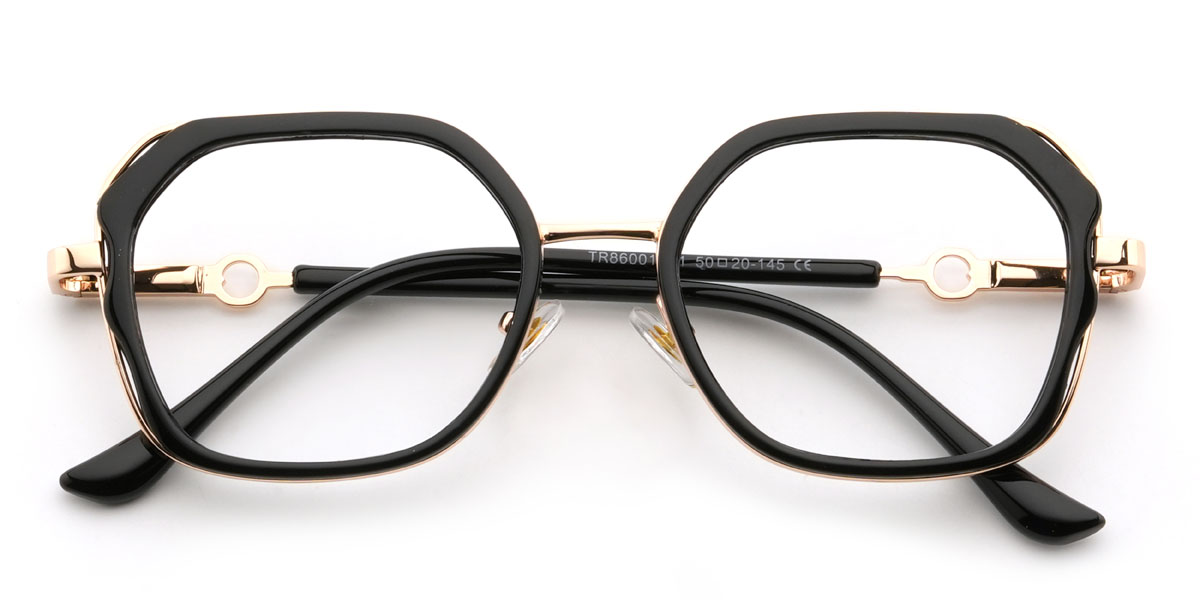 Noir Rossi Lunettes - Oval Glasses