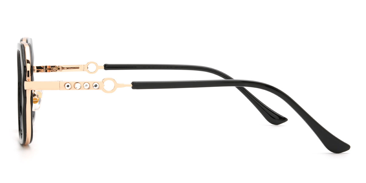 Noir Rossi Lunettes - Oval Glasses