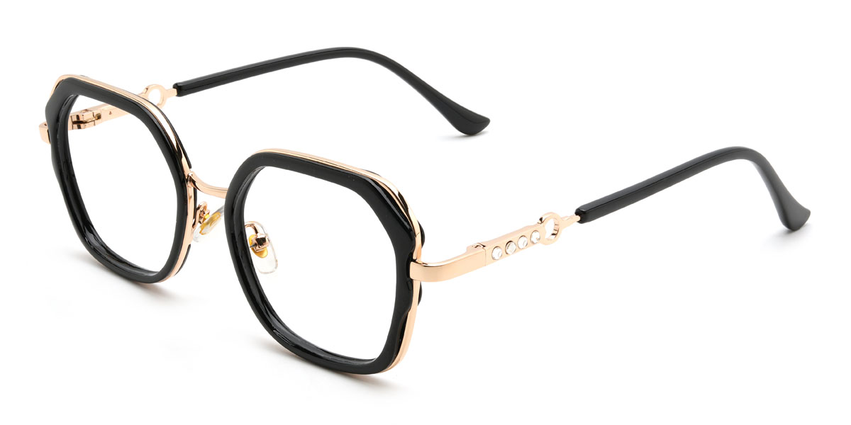 Noir Rossi Lunettes - Oval Glasses