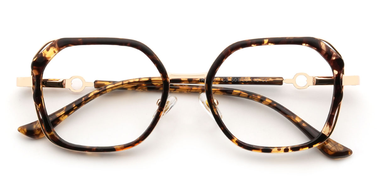 Tortoiseshell Rossi Glasses - Oval Glasses