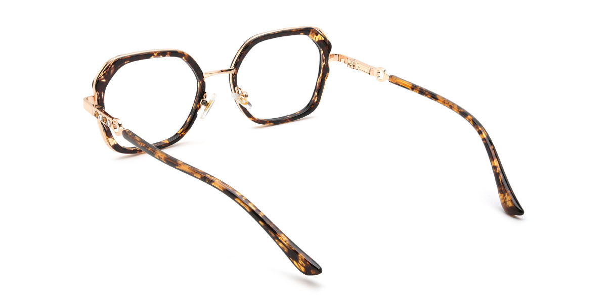 Tortoiseshell Rossi Glasses - Oval Glasses