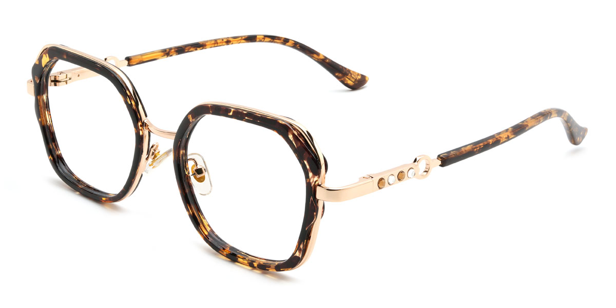 Tortoiseshell Rossi Glasses - Oval Glasses