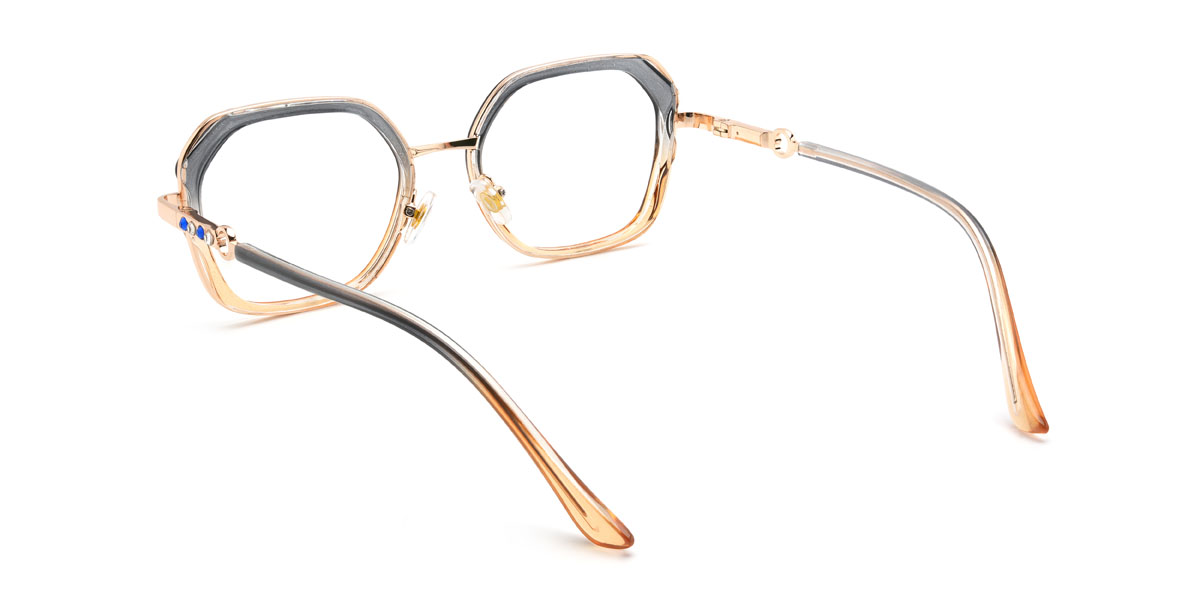 Gris leonado Rossi Gafas - Oval Glasses
