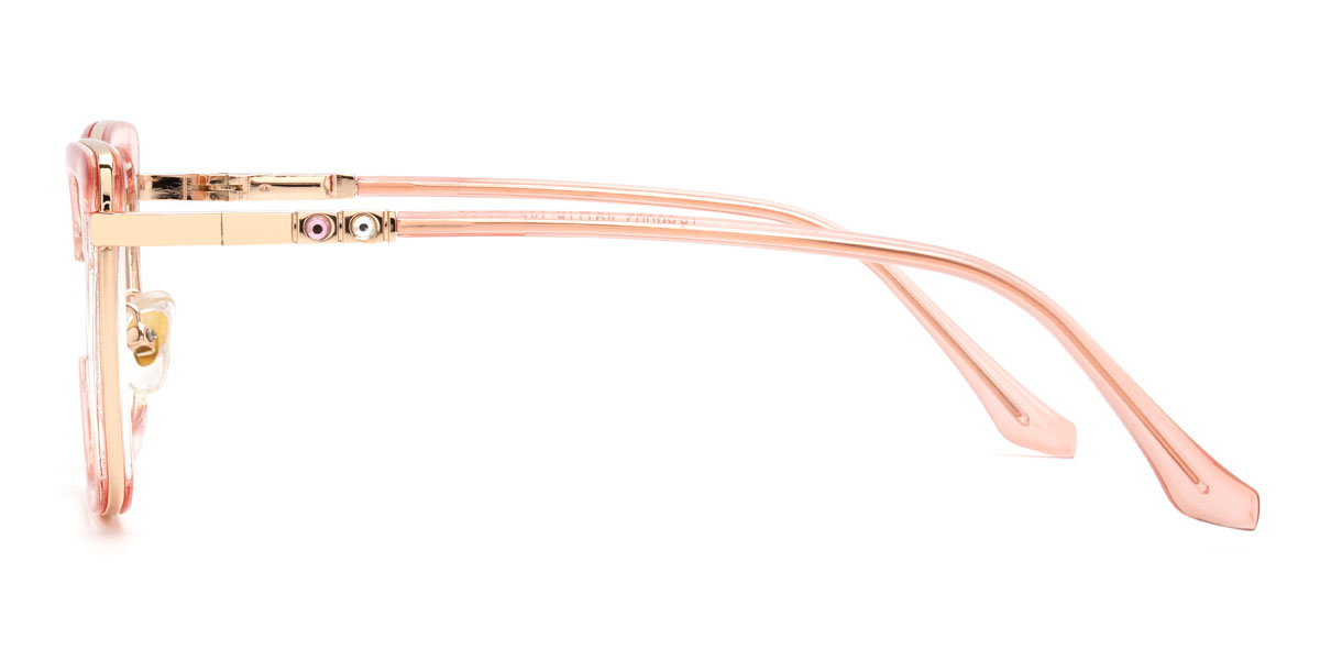 Pink Theodosia Glasses - Rectangle Glasses