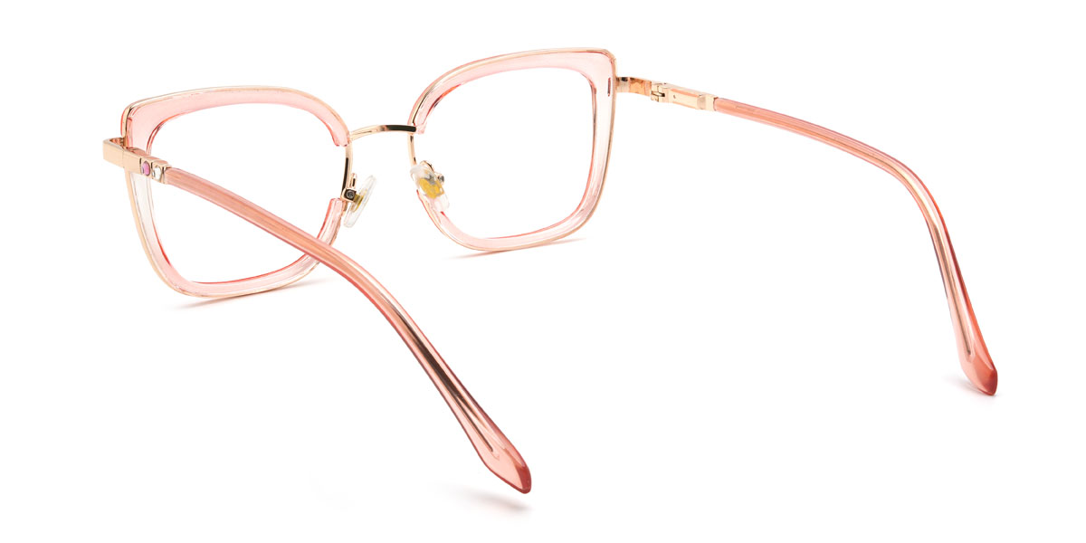 Pink Theodosia Glasses - Rectangle Glasses