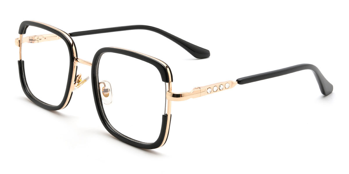 Black Bensen Glasses - Rectangle Glasses