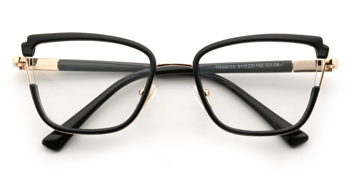 Fekete Viviane Szemüveg - Cat Eye Glasses