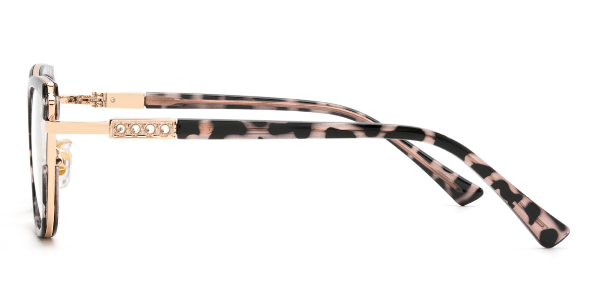 Elefántcsont teknősbéka Viviane Szemüveg - Cat Eye Glasses