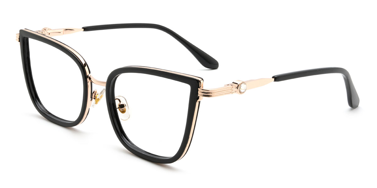 Noir Marlyn Lunettes - Cat Eye Glasses