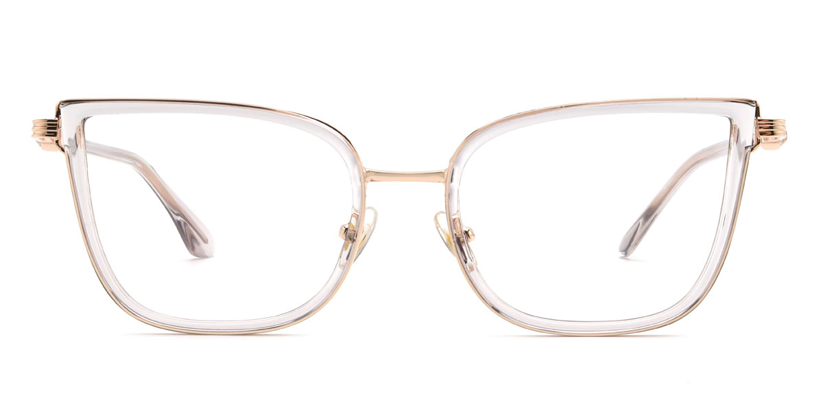 Clear Grey Marlyn Glasses - Cat Eye Glasses