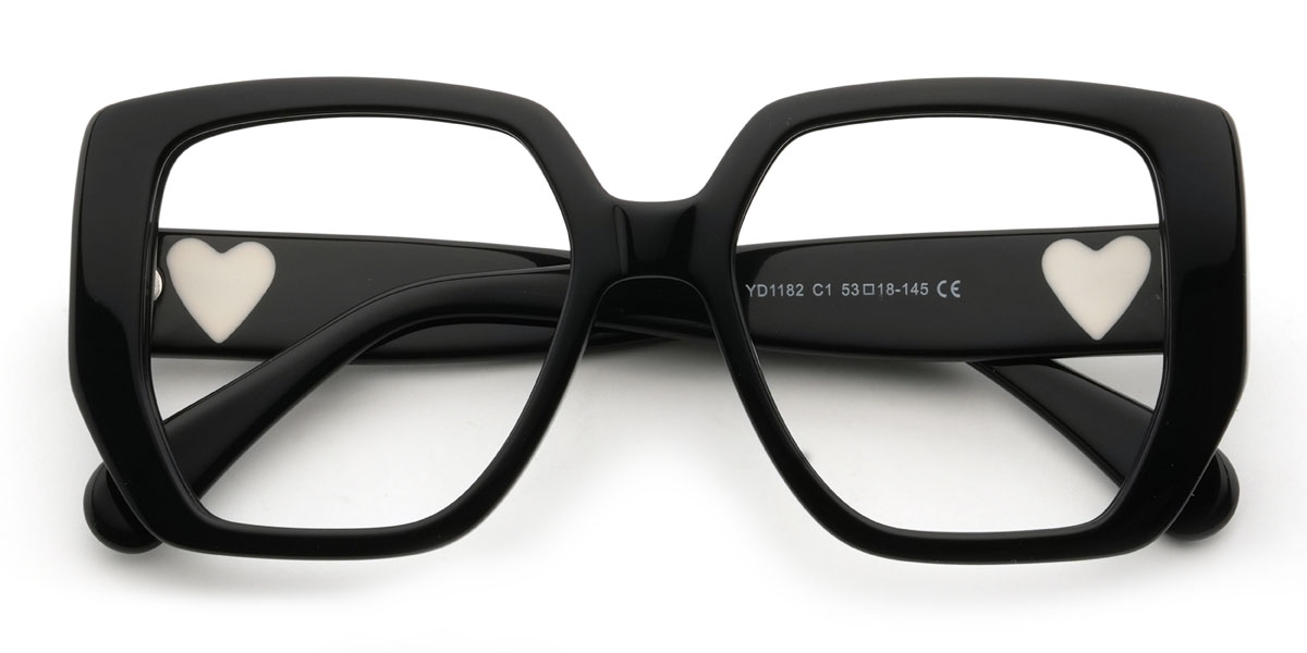 Noir Jarrell Lunettes - Square Glasses