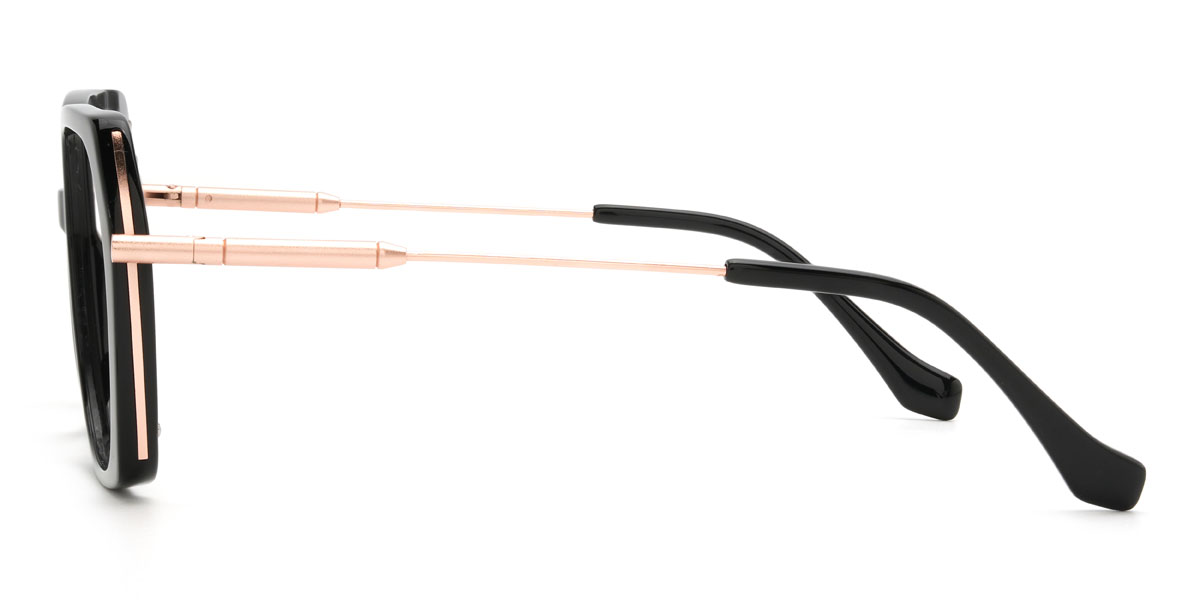 Black Ramiah Glasses - Square Glasses