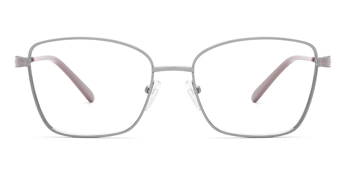 Ezüst Bukata - Rectangle Glasses