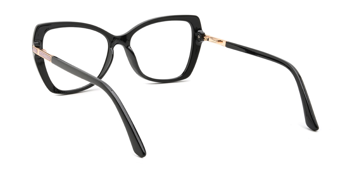 Noir Mattis Lunettes - Cat Eye Glasses