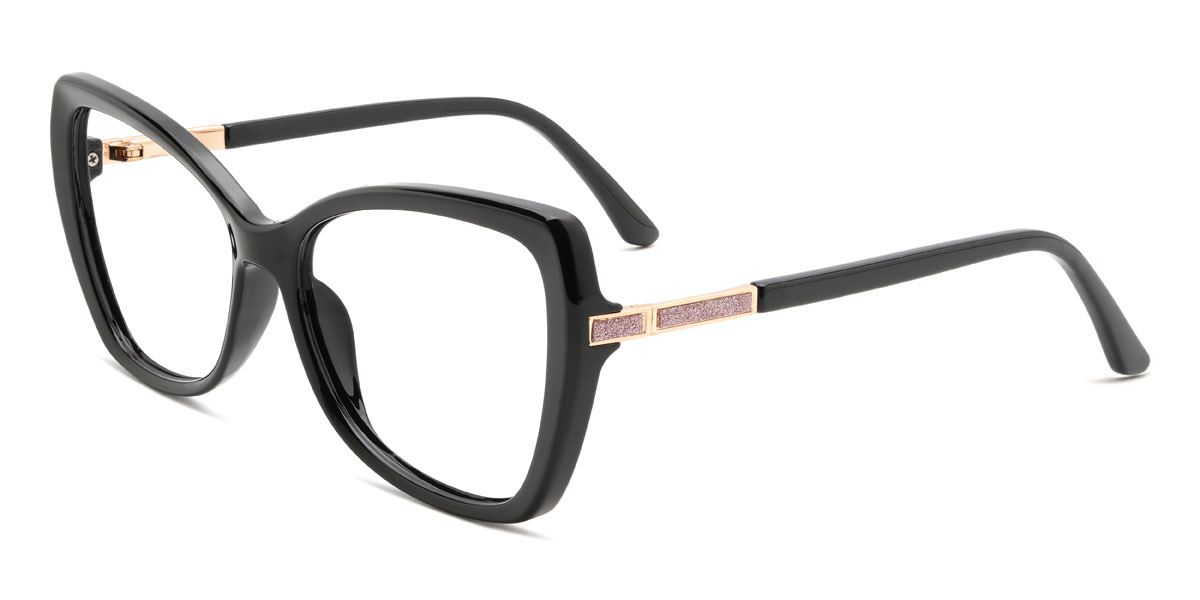 Noir Mattis Lunettes - Cat Eye Glasses