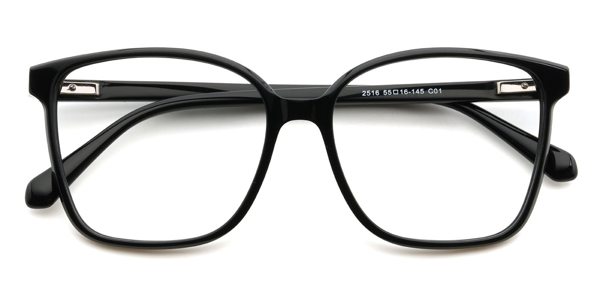 Noir Camillo Lunettes - Square Glasses