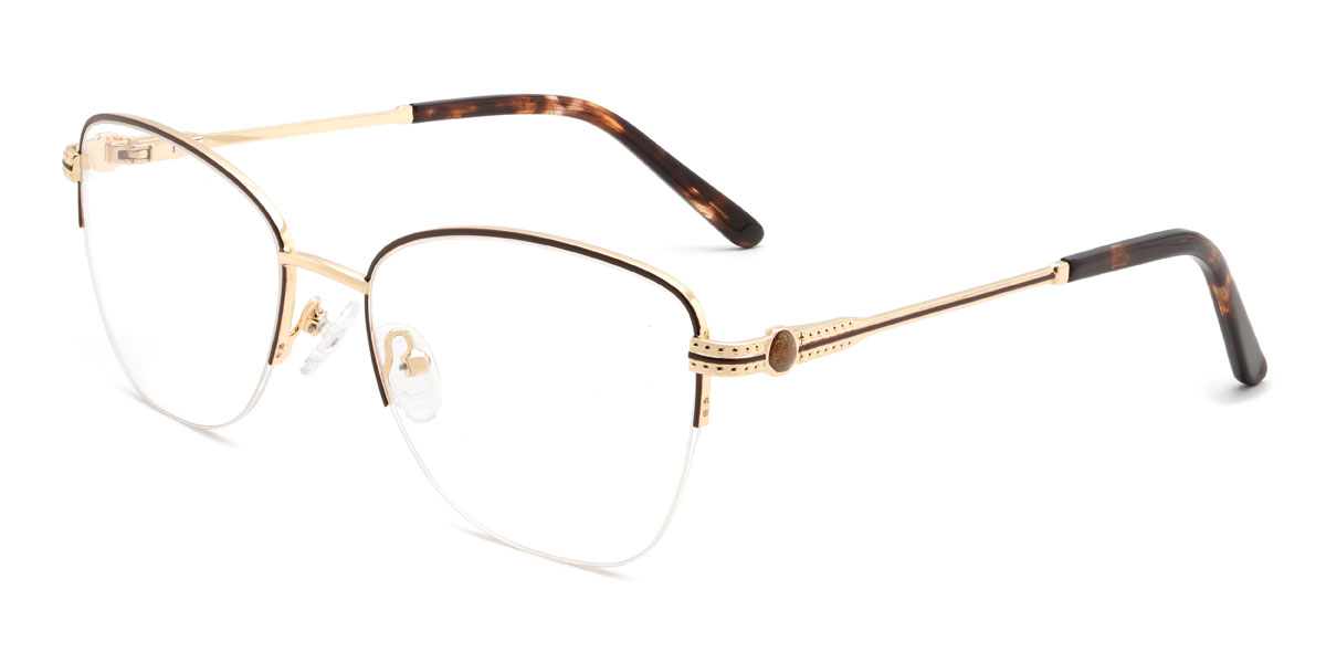 Marron Phinehas Lunettes - Oval Glasses