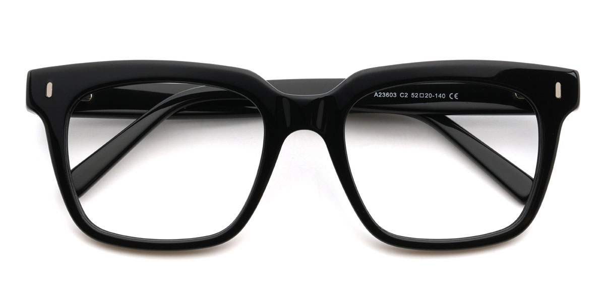 Noir Brion Lunettes - Rectangle Glasses